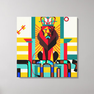 Lienzo Yehudah Judah Canvas Print