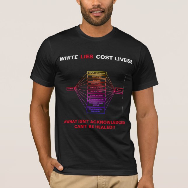 Lies Cost Lives T-Shirt (Front)