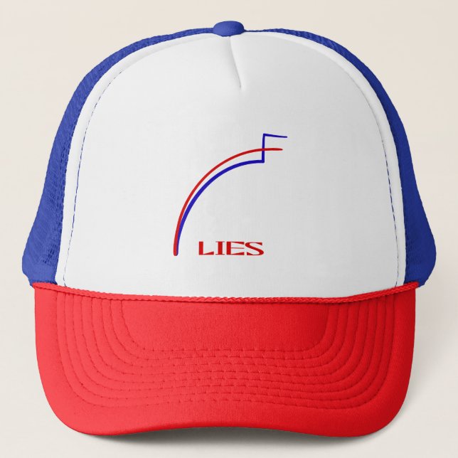 Lies Trucker Hat (Front)