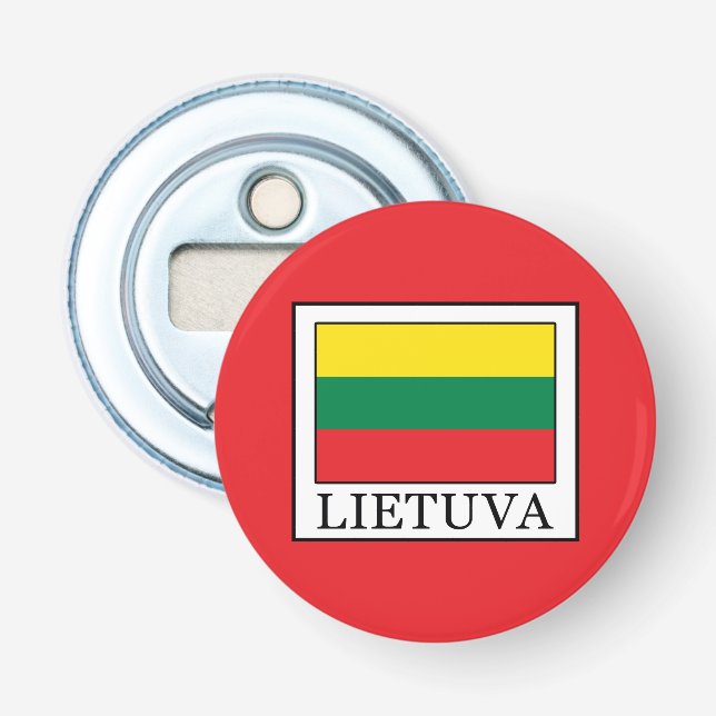 Lietuva Bottle Opener (Front)