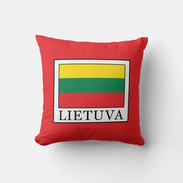 Lietuva Cushion (Front)
