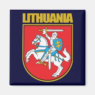 Lietuva (Lithuania) COA Magnet