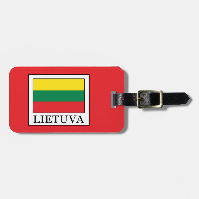 Lietuva Luggage Tag (Front Horizontal)