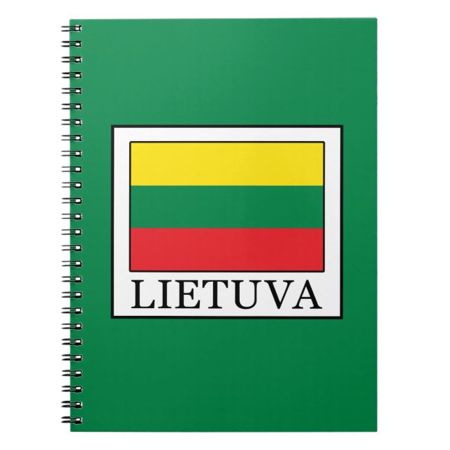 Lietuva Spiral Notebook (Front)