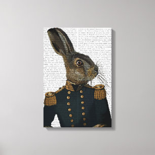 Lieutenant Hare Canvas Print