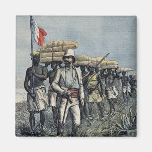 Lieutenant Mizon on his 1892 Mission Magnet