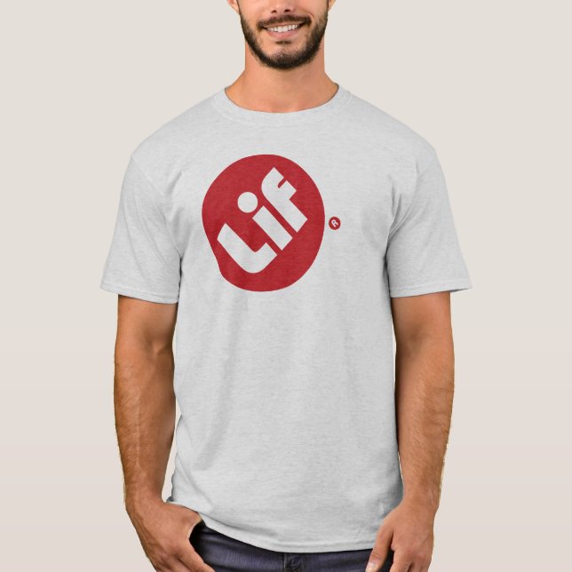 Lif. Tilted Circle. T-Shirt (Front)