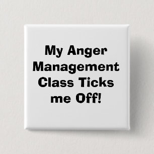 life 15 cm square badge