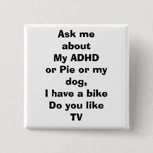 life 15 cm square badge