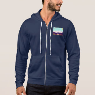 Life Aboard Another Planet Zip-Up Hoodie