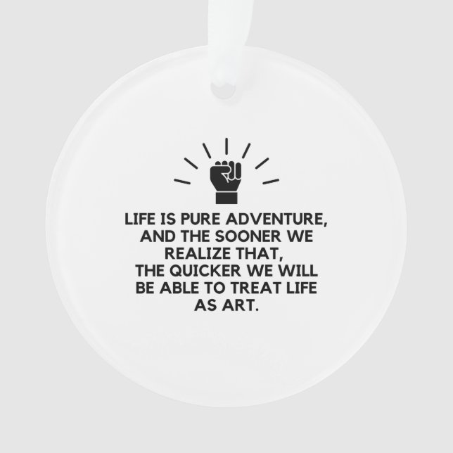 Life adventure ornament (Front)