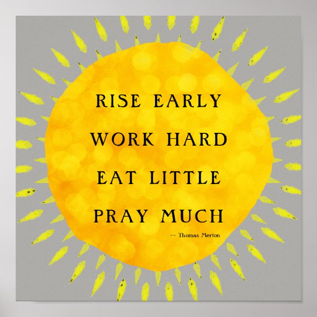 Life Advice Poster (Front)