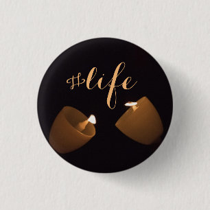 "#Life" Affirming Button for Suicide Prevention