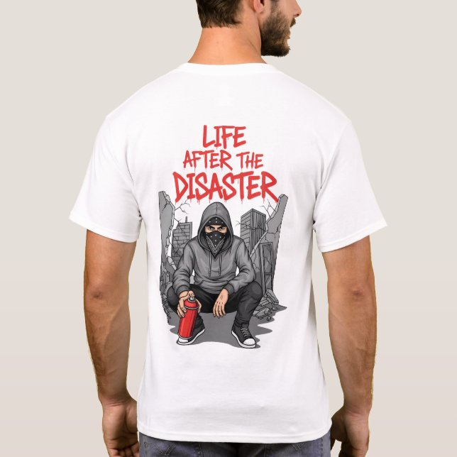 Life After The Disaster - Urban Survivor T-Shirt (Back)