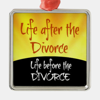Life After the Divorce Metal Tree Decoration