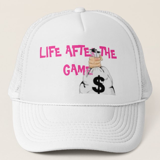 LIFE AFTER THE GAME TRUCKER HAT (Front)
