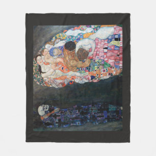 Life and Death, and The VirgGustav Klimt Fleece Blanket