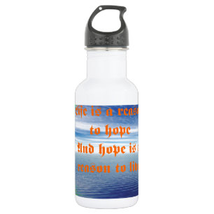 Life and hope 532 ml water bottle