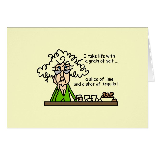 Life and Tequila Humour (Front Horizontal)