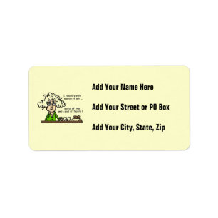 Life and Tequila Humour Label