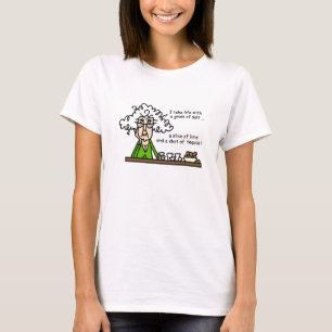 Life and Tequila Humour T-Shirt