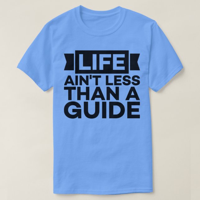Life based text art T-Shirt (Design Front)