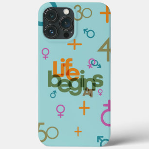 Life Begins At (Customise) iPhone 13 Pro Max Case