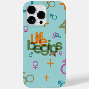 Life Begins At (Customise) Case-Mate iPhone 14 Pro Max Case