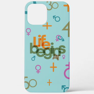 Life Begins At (Customise)   iPhone 12 Pro Max Case