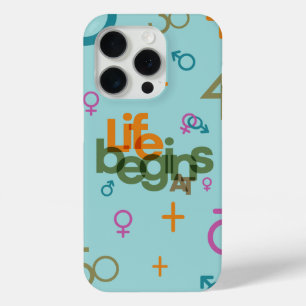 Life Begins At (Customise) iPhone 15 Pro Case