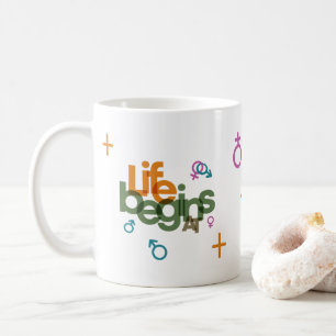 Life Begins At (Customise) Classic Mug #11