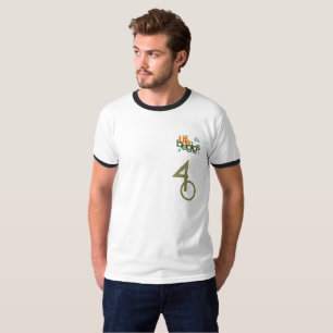 Life Begins At (Customise)   Men's Ringer T-Shirt