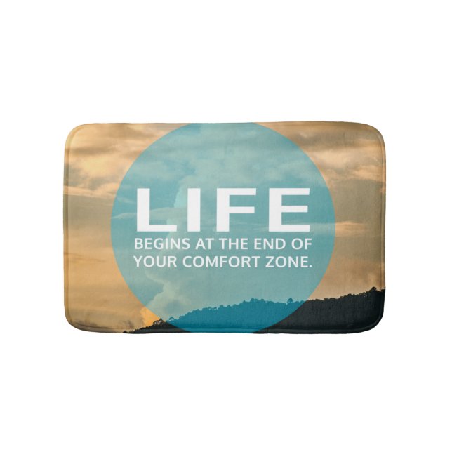 Life Begins Bath Mat (Front)