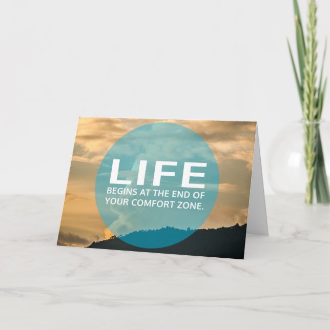 Life Begins Card (Front)