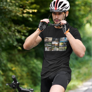 Life Behind Bars Personalise Images Bicycle Lovers T-Shirt