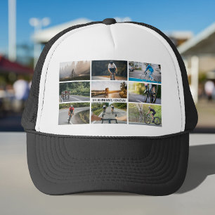 Life Behind Bars Personalise Images Bicycle Lovers Trucker Hat