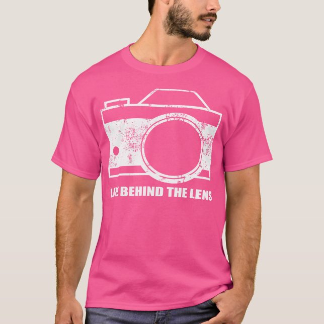 Life Behind The Lens Vintage Photography Shirt (Front)