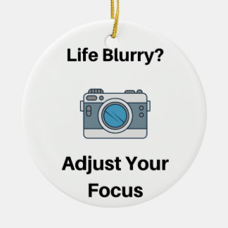 Life Blurry? Adjust Your Focus on an Ceramic Tree Decoration