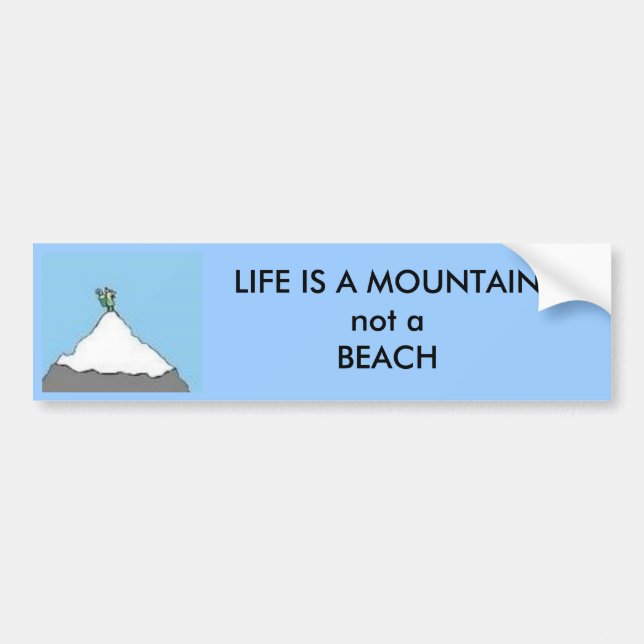 LIFE BUMPER STICKER (Front)