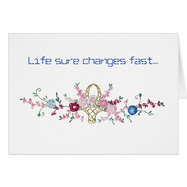 Life Changes Card (Front Horizontal)