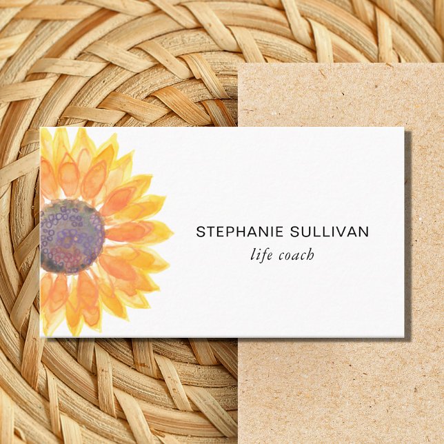 Life Coach Botanical  Business Card (Creator Uploaded)