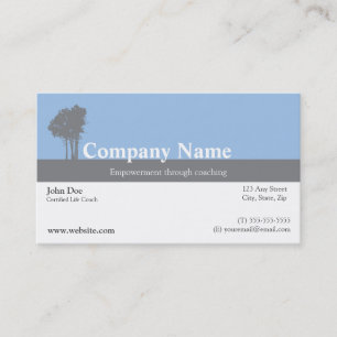 Life Coach Business Card