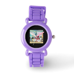 Life Coach Class Airlines Funny Womens Watch