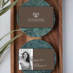 Life Coach Consultant Business Card