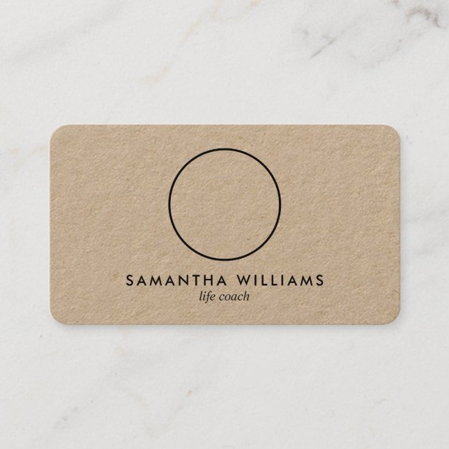 🛤️ Life Coach Custom QR Photo Business Card (Front)