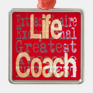 Life Coach Extraordinaire Metal Tree Decoration