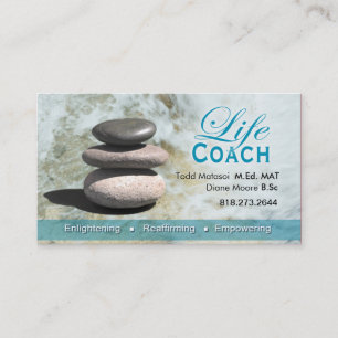 Life Coach II Personal Goals Spiritual Counseling Business Card