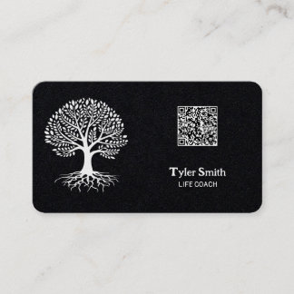Life Coach Premium QR Business Card