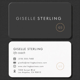 Life Coach Professional Business Card