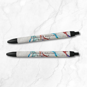 Life Coach Tree Of Life Black Ink Pen